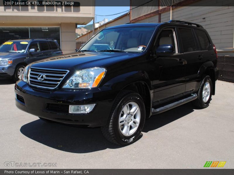 Black Onyx / Beige 2007 Lexus GX 470