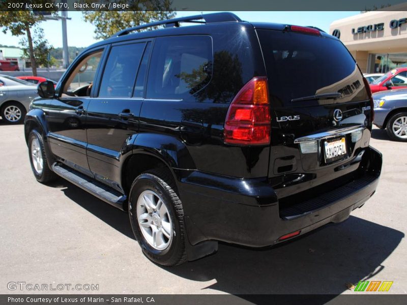 Black Onyx / Beige 2007 Lexus GX 470