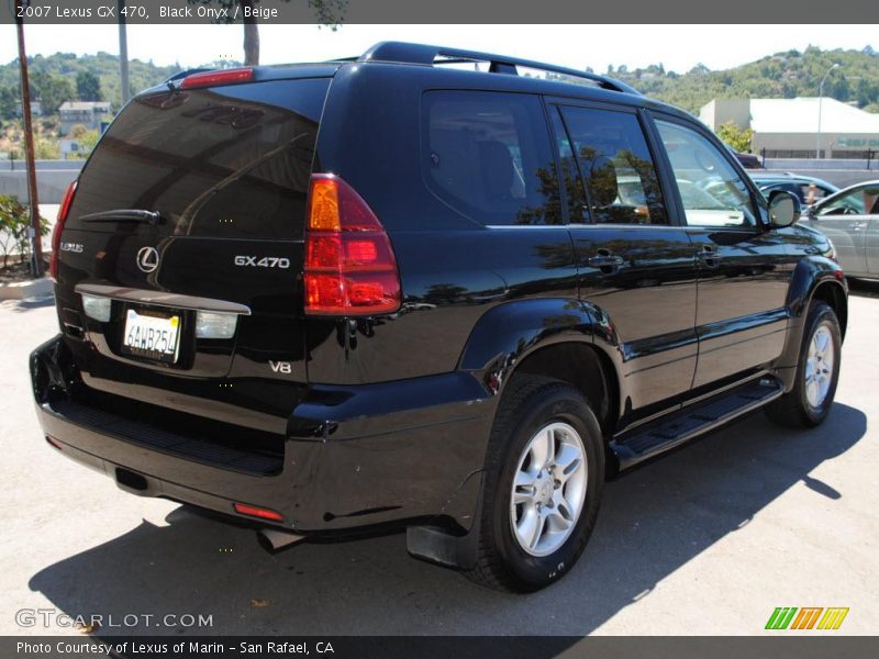 Black Onyx / Beige 2007 Lexus GX 470