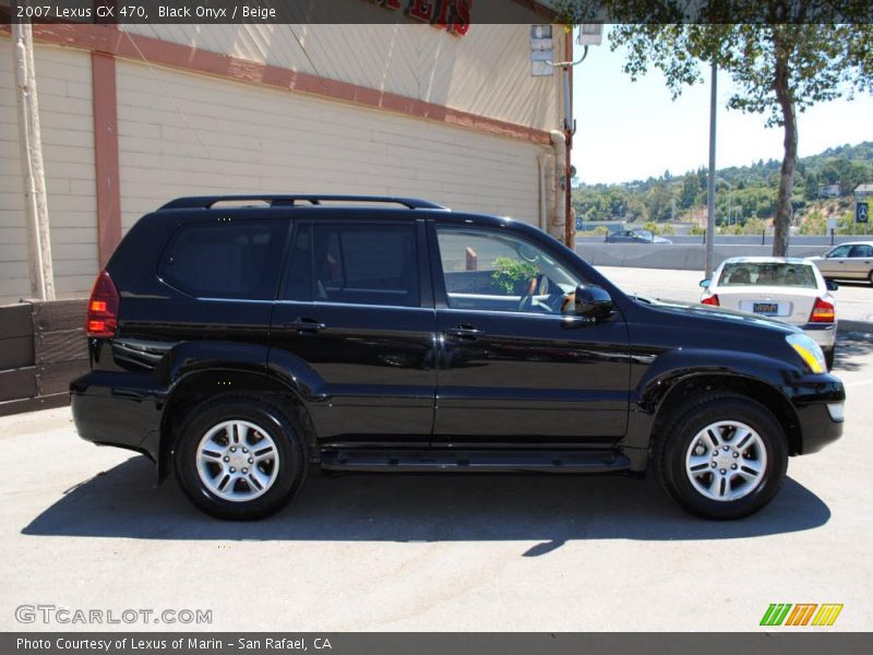 Black Onyx / Beige 2007 Lexus GX 470