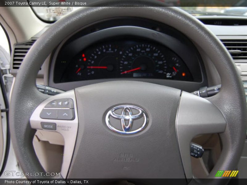 Super White / Bisque 2007 Toyota Camry LE