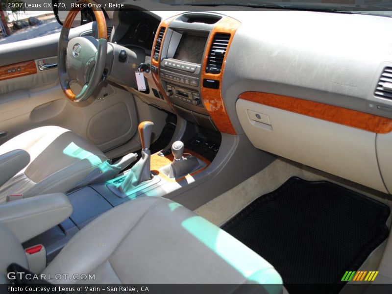 Black Onyx / Beige 2007 Lexus GX 470