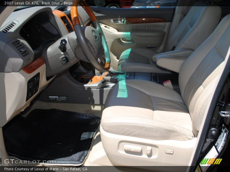 Black Onyx / Beige 2007 Lexus GX 470
