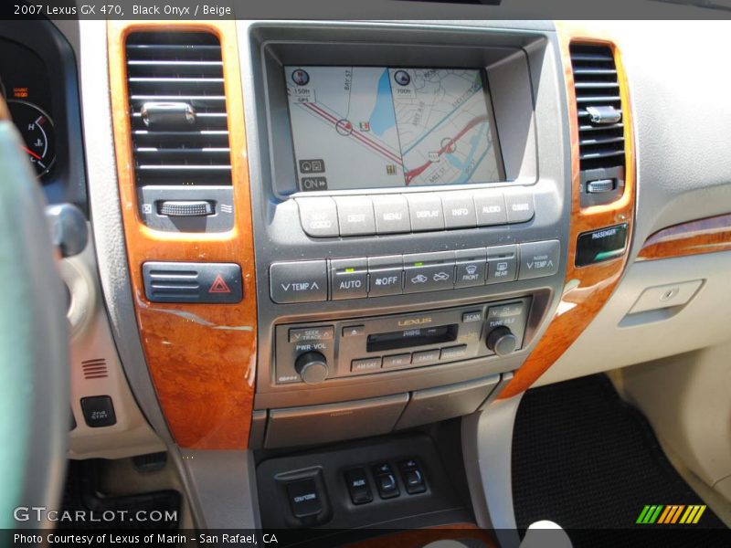 Black Onyx / Beige 2007 Lexus GX 470