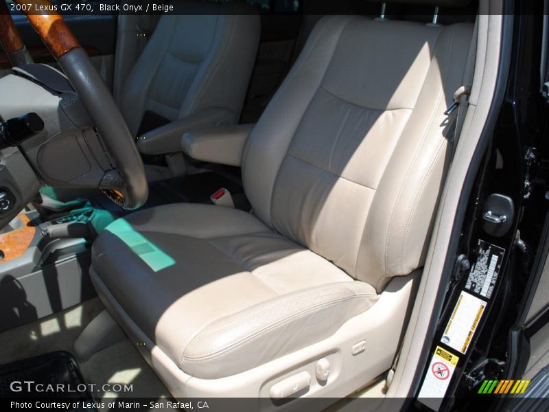 Black Onyx / Beige 2007 Lexus GX 470