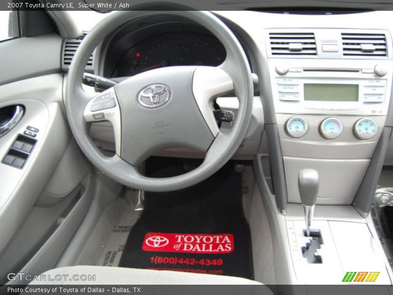 Super White / Ash 2007 Toyota Camry LE