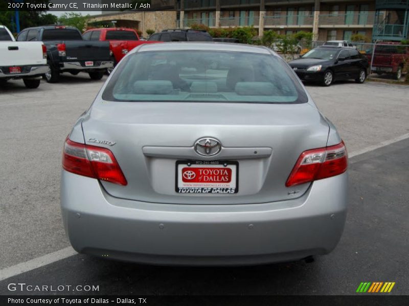 Titanium Metallic / Ash 2007 Toyota Camry CE