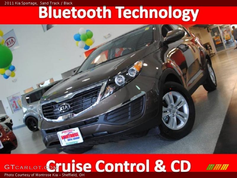 Sand Track / Black 2011 Kia Sportage