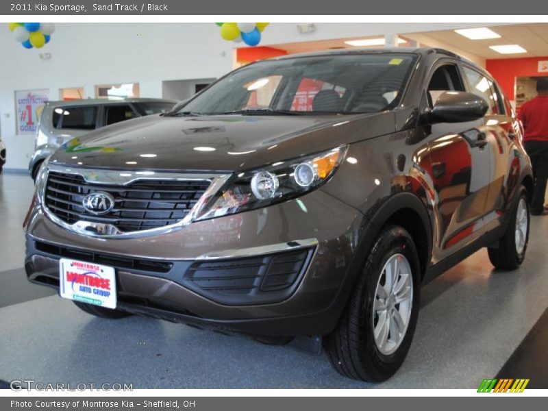 Sand Track / Black 2011 Kia Sportage