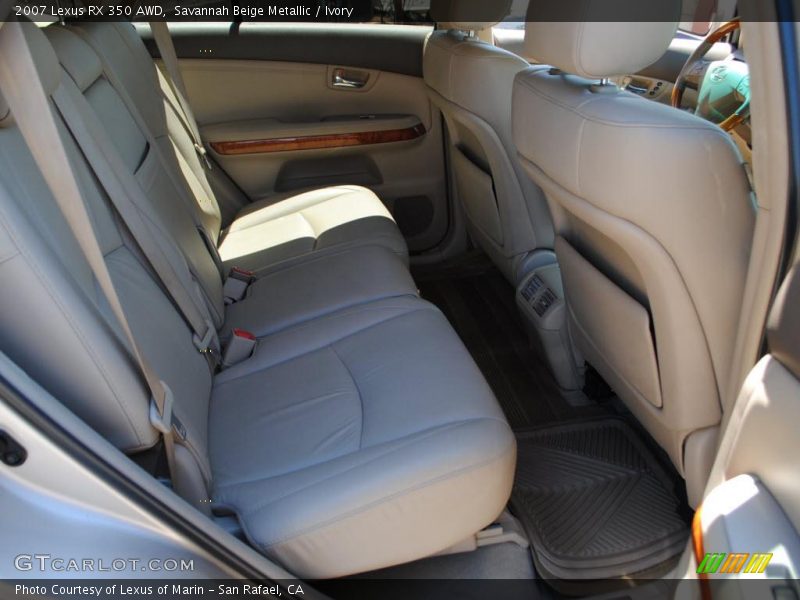 Savannah Beige Metallic / Ivory 2007 Lexus RX 350 AWD