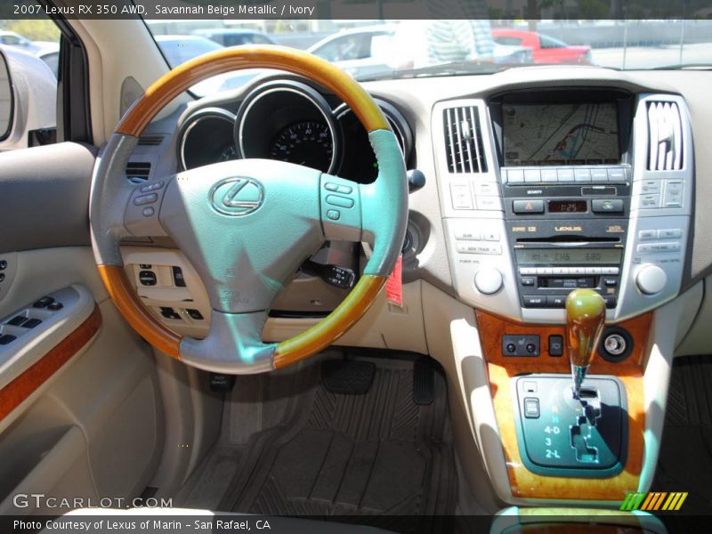 Savannah Beige Metallic / Ivory 2007 Lexus RX 350 AWD