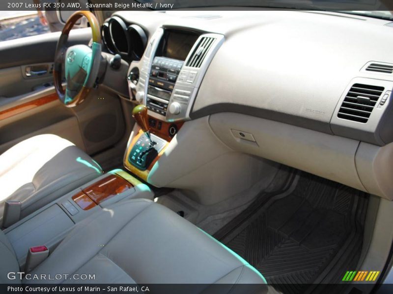 Savannah Beige Metallic / Ivory 2007 Lexus RX 350 AWD