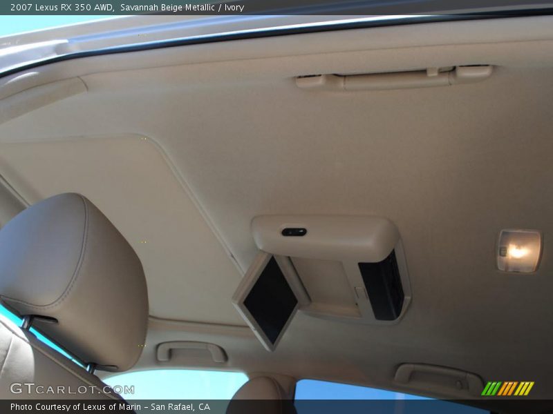 Savannah Beige Metallic / Ivory 2007 Lexus RX 350 AWD