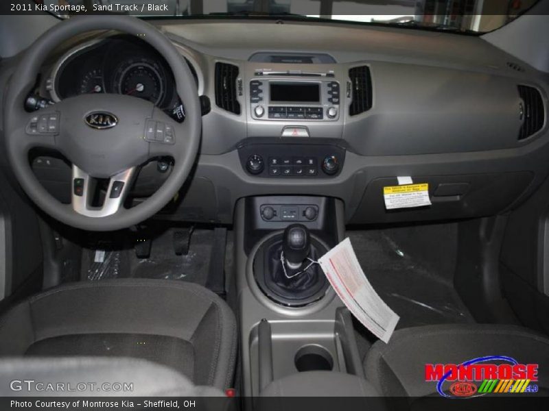 Sand Track / Black 2011 Kia Sportage