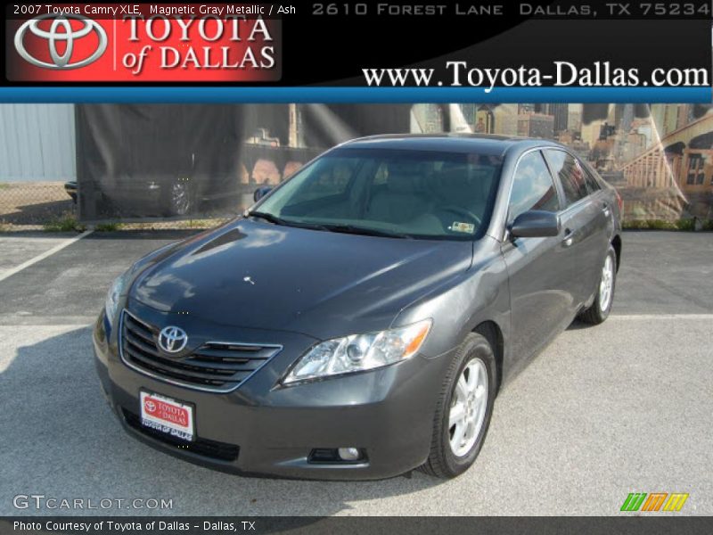Magnetic Gray Metallic / Ash 2007 Toyota Camry XLE