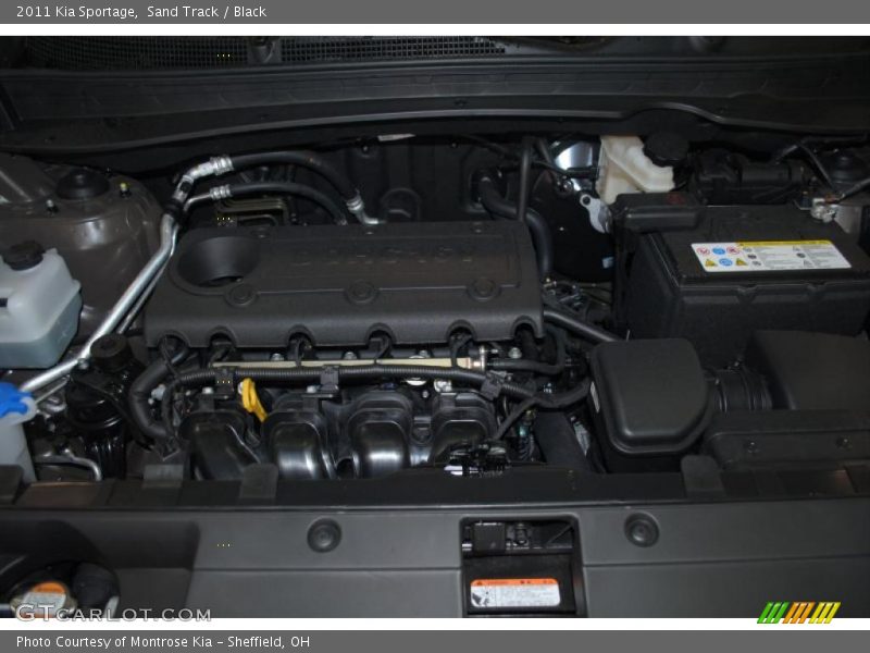 Sand Track / Black 2011 Kia Sportage