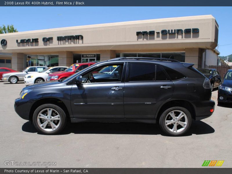 Flint Mica / Black 2008 Lexus RX 400h Hybrid
