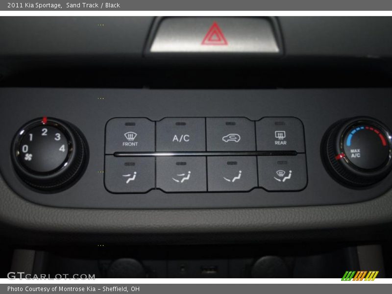Sand Track / Black 2011 Kia Sportage