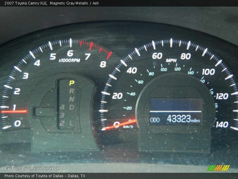 Magnetic Gray Metallic / Ash 2007 Toyota Camry XLE