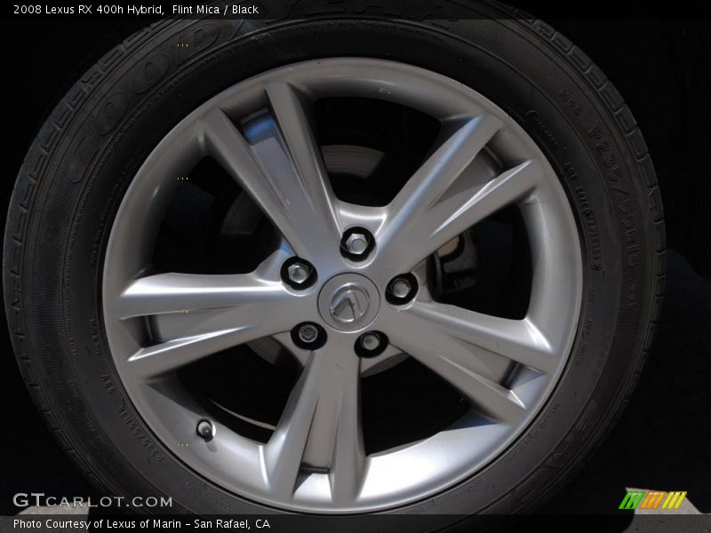 Flint Mica / Black 2008 Lexus RX 400h Hybrid