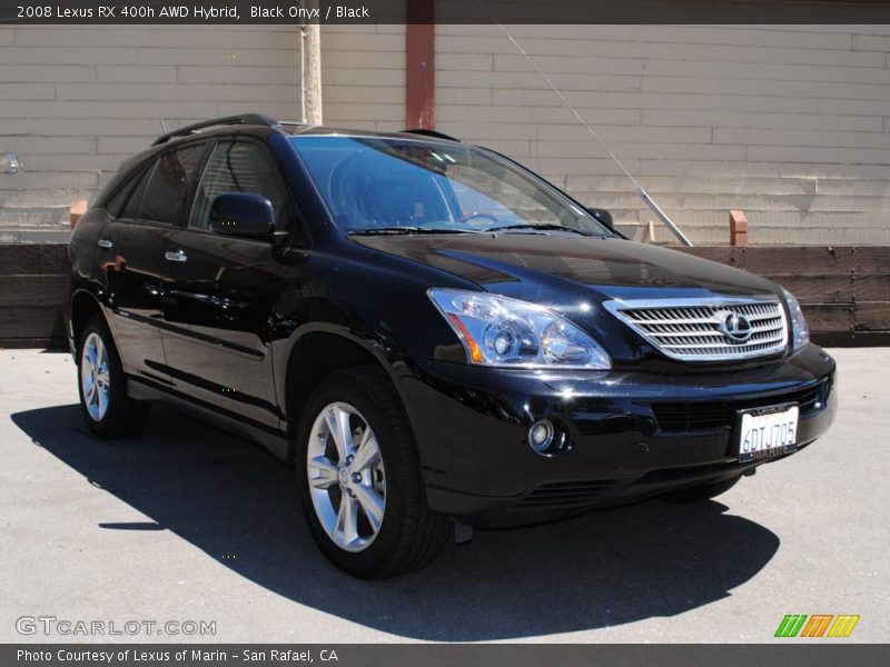 Black Onyx / Black 2008 Lexus RX 400h AWD Hybrid