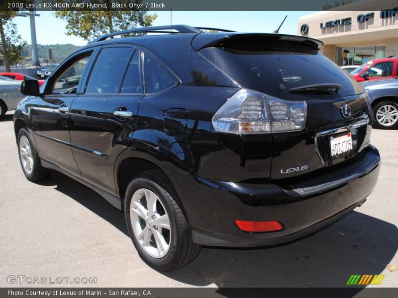 Black Onyx / Black 2008 Lexus RX 400h AWD Hybrid