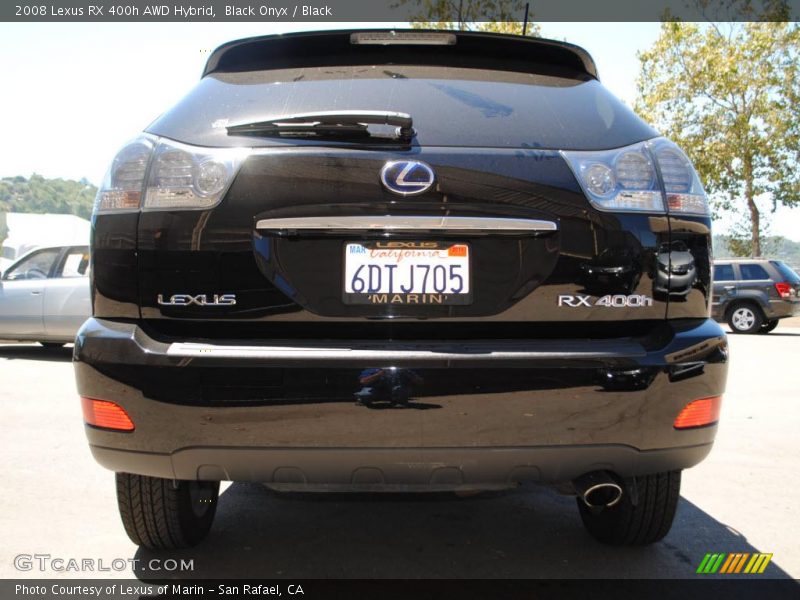 Black Onyx / Black 2008 Lexus RX 400h AWD Hybrid