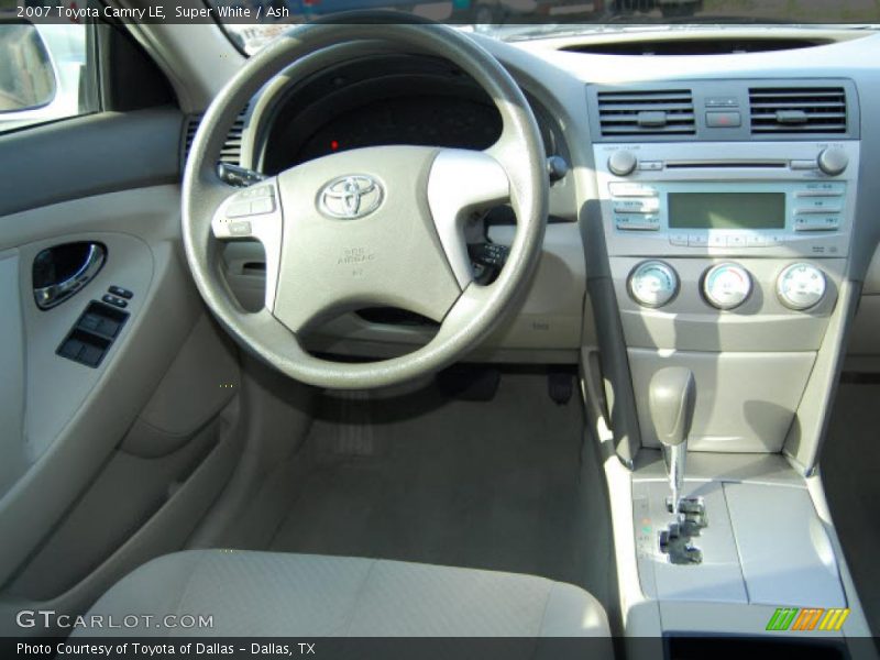 Super White / Ash 2007 Toyota Camry LE