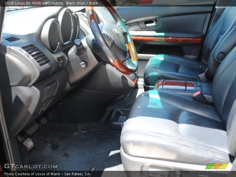 Black Onyx / Black 2008 Lexus RX 400h AWD Hybrid