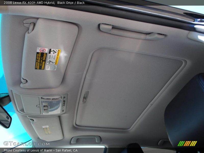 Black Onyx / Black 2008 Lexus RX 400h AWD Hybrid