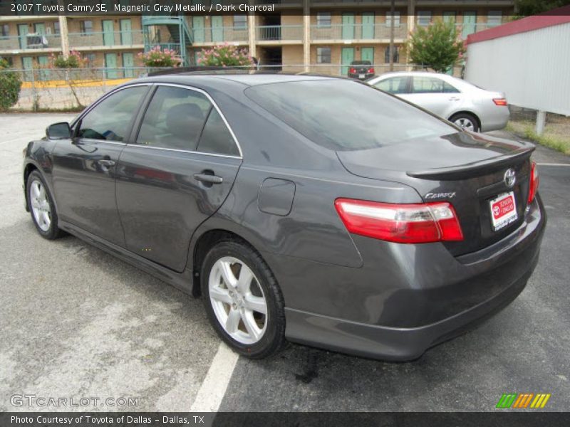 Magnetic Gray Metallic / Dark Charcoal 2007 Toyota Camry SE