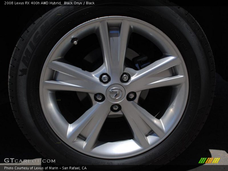 Black Onyx / Black 2008 Lexus RX 400h AWD Hybrid