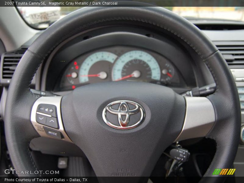 Magnetic Gray Metallic / Dark Charcoal 2007 Toyota Camry SE