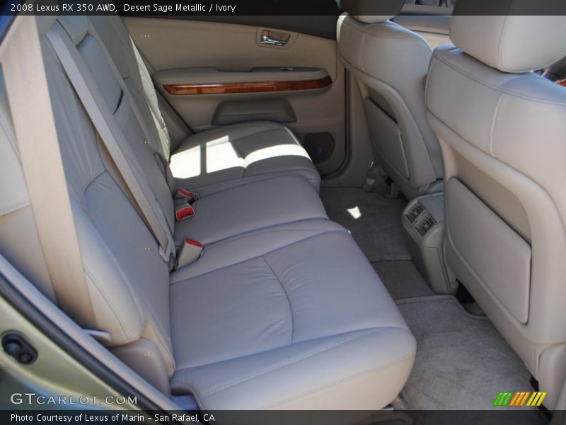 Desert Sage Metallic / Ivory 2008 Lexus RX 350 AWD