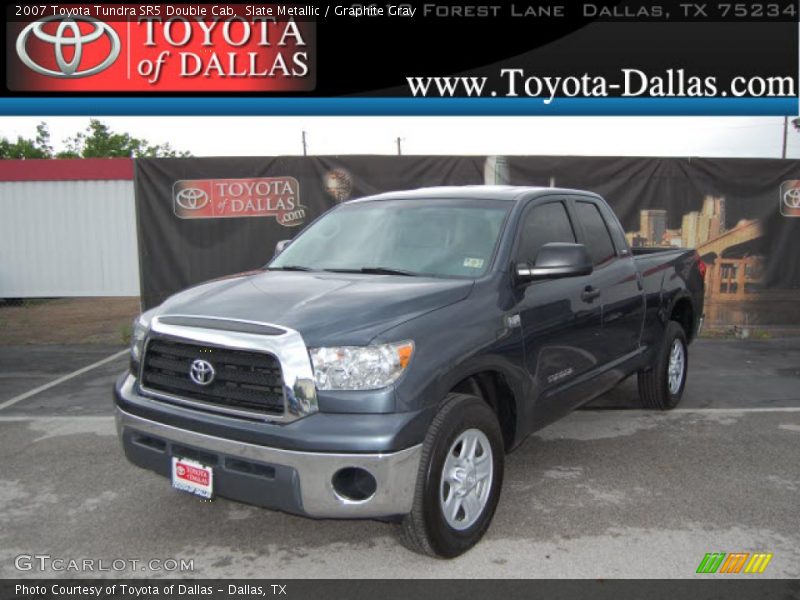 Slate Metallic / Graphite Gray 2007 Toyota Tundra SR5 Double Cab