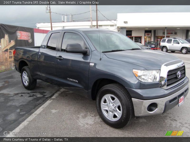 Slate Metallic / Graphite Gray 2007 Toyota Tundra SR5 Double Cab