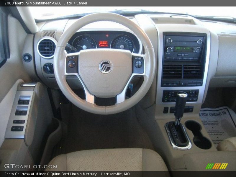 Black / Camel 2008 Mercury Mountaineer AWD