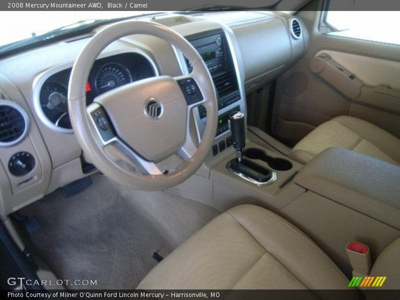 Black / Camel 2008 Mercury Mountaineer AWD