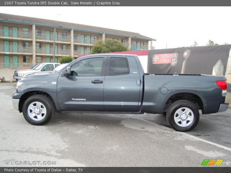 Slate Metallic / Graphite Gray 2007 Toyota Tundra SR5 Double Cab