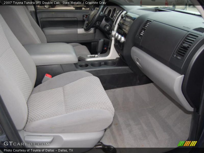 Slate Metallic / Graphite Gray 2007 Toyota Tundra SR5 Double Cab