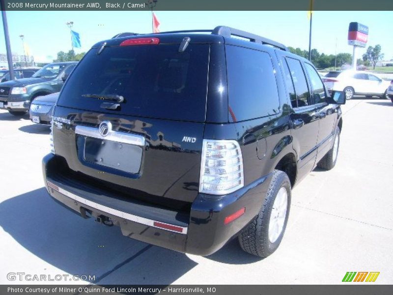 Black / Camel 2008 Mercury Mountaineer AWD