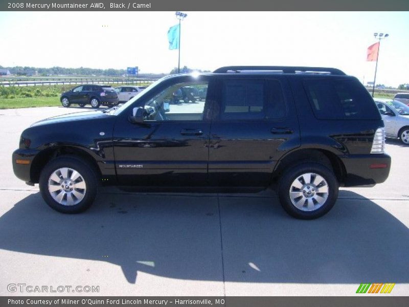 Black / Camel 2008 Mercury Mountaineer AWD