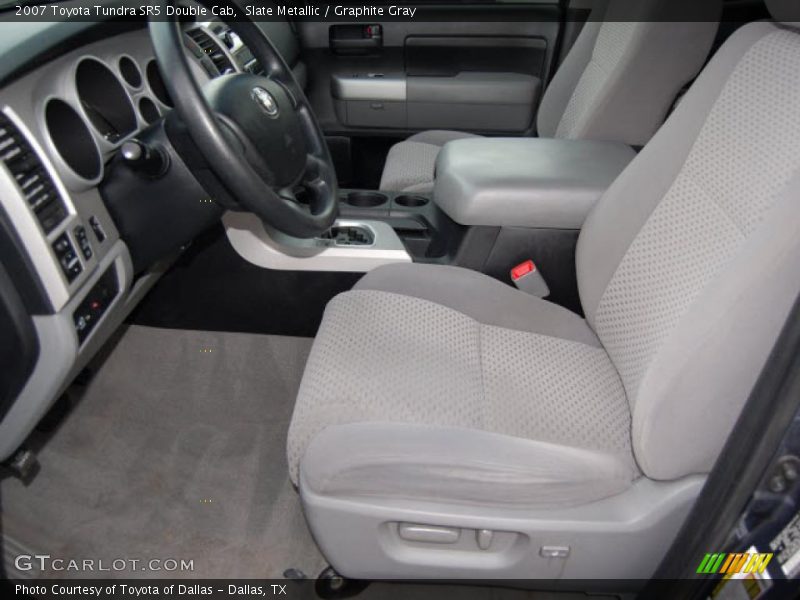 Slate Metallic / Graphite Gray 2007 Toyota Tundra SR5 Double Cab