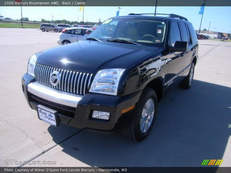 Black / Camel 2008 Mercury Mountaineer AWD