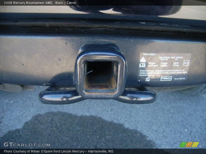 Black / Camel 2008 Mercury Mountaineer AWD