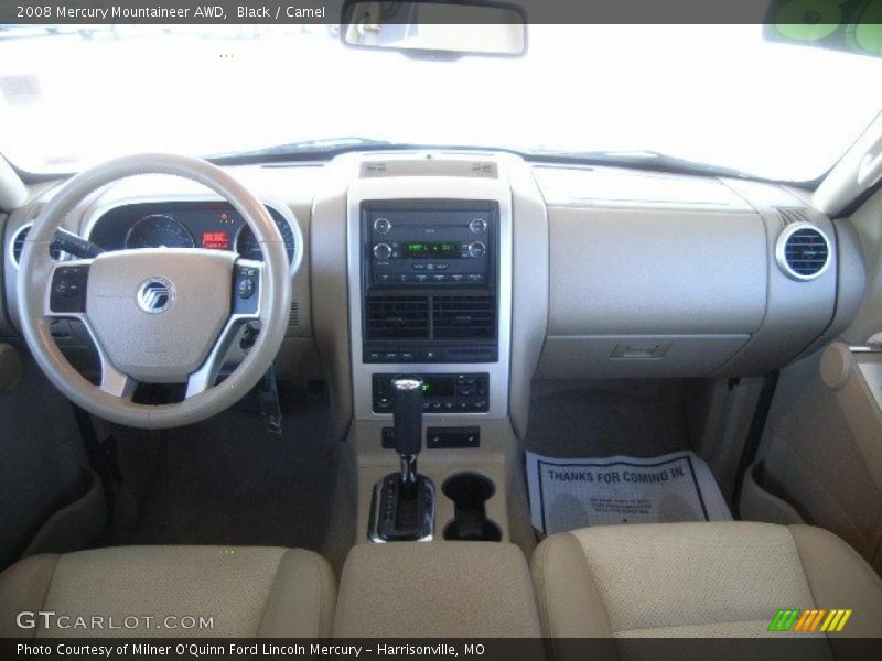 Black / Camel 2008 Mercury Mountaineer AWD