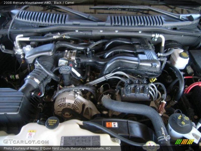 Black / Camel 2008 Mercury Mountaineer AWD
