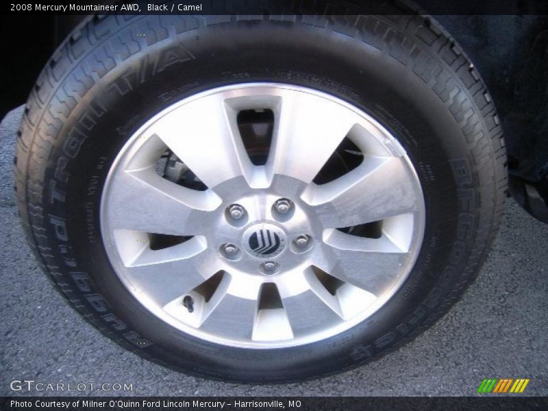 Black / Camel 2008 Mercury Mountaineer AWD