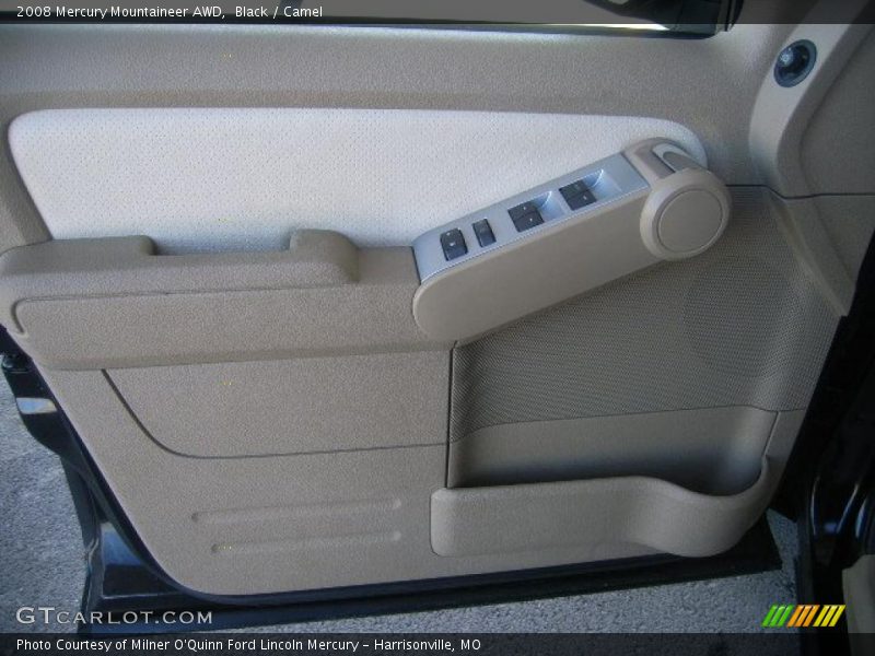 Black / Camel 2008 Mercury Mountaineer AWD