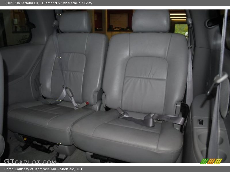 Diamond Silver Metallic / Gray 2005 Kia Sedona EX